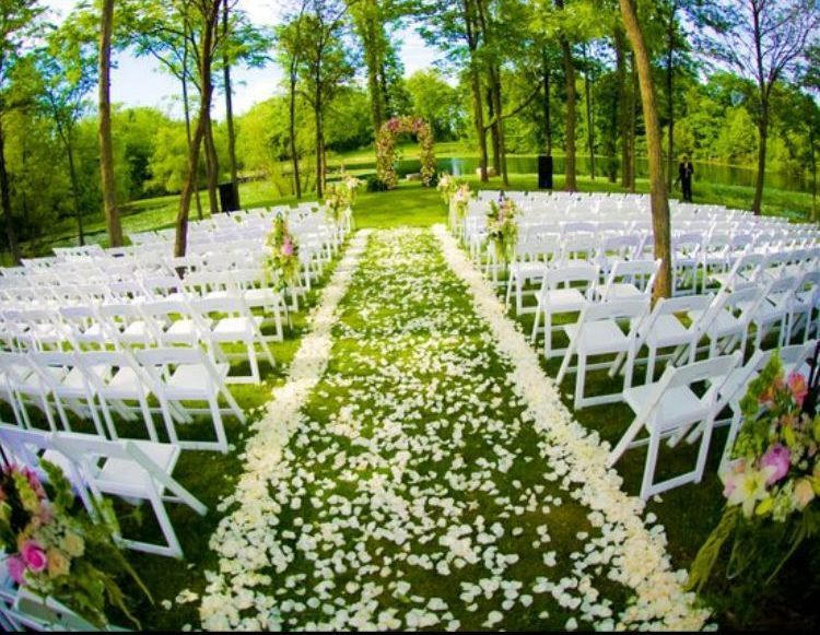 For your wedding we have tables, chairs, linens, tents, dance floor
